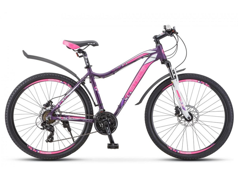 Горный велосипед Stels Miss 7500 D 27.5 V010, год 2024, цвет Фиолетовый, ростовка 16