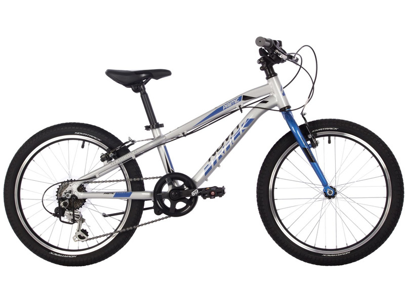 Детский велосипед Novatrack Prime 20, год 2023, цвет Серебристый
