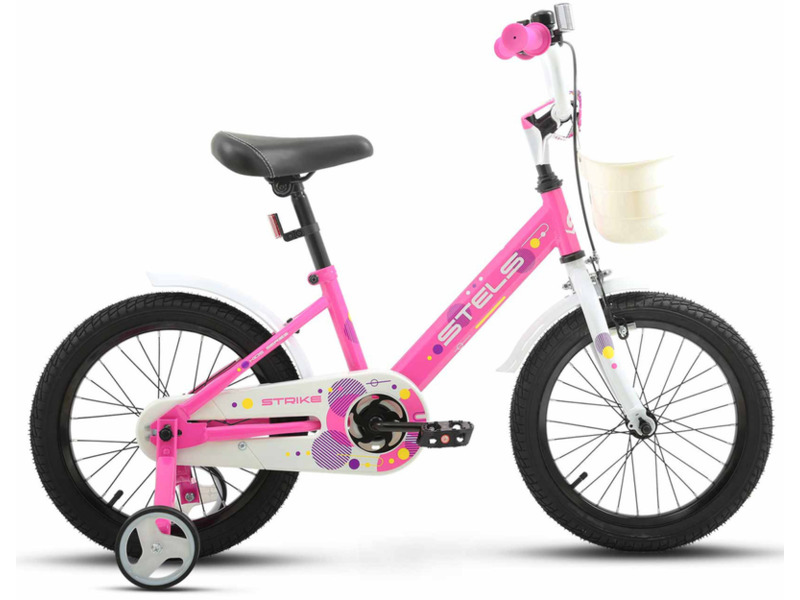 Фото Велосипед детский для мальчиков и девочек от 3 до 5 лет Stels Strike 16 VС 2024