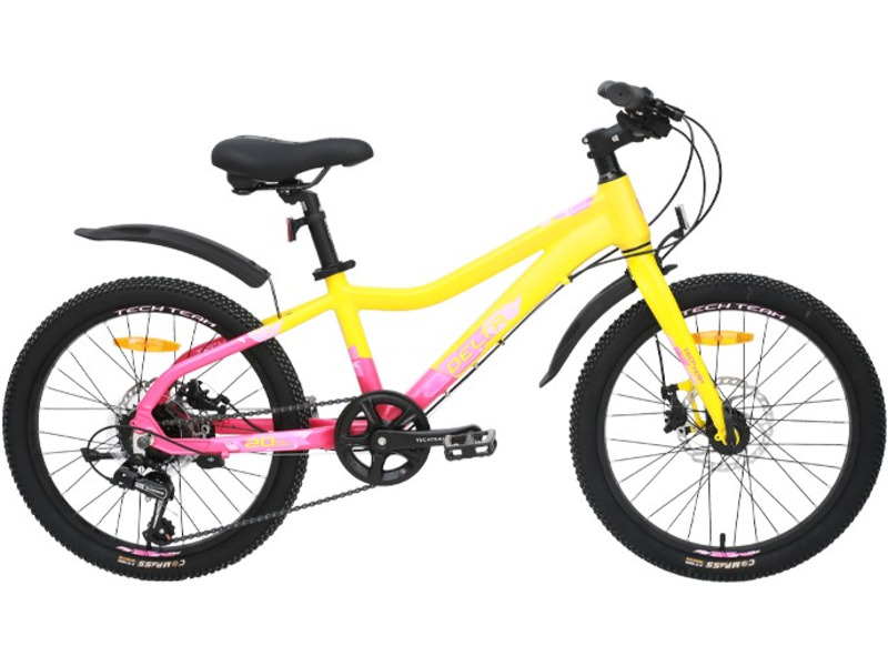 Фото Велосипед детский для девочек от 5 до 9 лет TechTeam Delta 20 2024