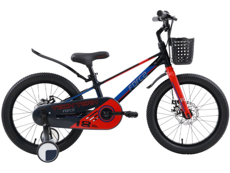 Фото Велосипед детский для мальчиков и девочек от 3 до 5 лет TechTeam Forca 16 2024