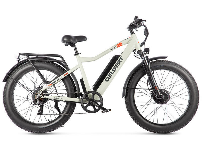 

Электровелосипед Gelbert Pegas 3 Dual Pro, год 2025, цвет Серый, Pegas 3 Dual Pro, год 2025, цвет Серый