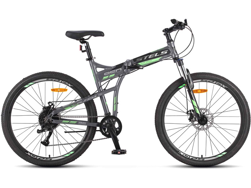 

Складной велосипед Stels Launch 950 26 MD, год 2025, цвет Серый-Зеленый, ростовка, Launch 950 26 MD, год 2025, цвет Серый-Зеленый, ростовка 17.5