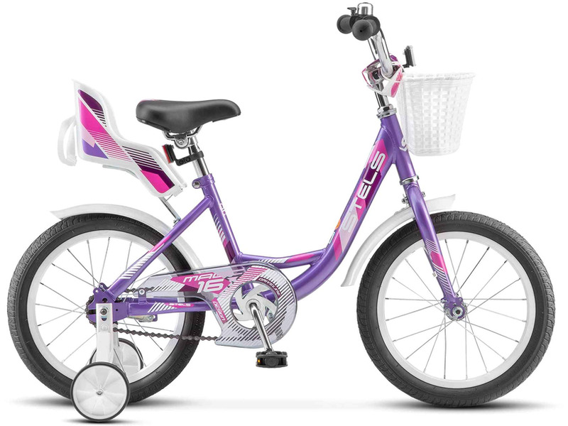 

Детский велосипед Stels Magic 16, год 2026, цвет Фиолетовый, Magic 16, год 2026, цвет Фиолетовый