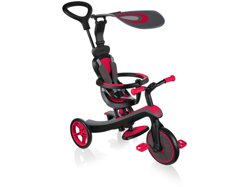 Фото Велосипед детский для мальчиков и девочек до 3 лет, детский для мальчиков и девочек от 3 до 5 лет Globber Trike Explorer 4in1 2025