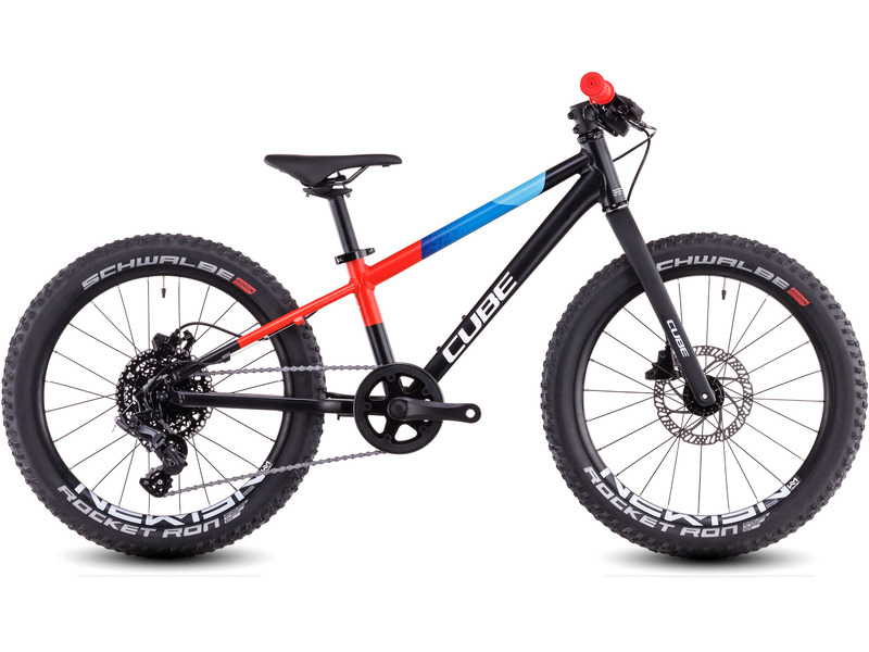 Детский велосипед Cube Reaction 200 Pro, год 2025, цвет Черный-Синий
