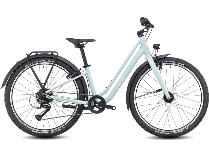 Подростковый велосипед Cube Ella 240, год 2025, цвет Зеленый-Белый