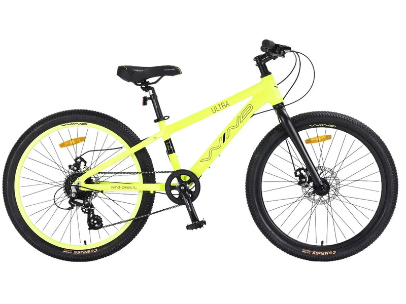 

Подростковый велосипед Wind Ultra 24 Rigid, год 2026, цвет Зеленый, Ultra 24 Rigid, год 2026, цвет Зеленый