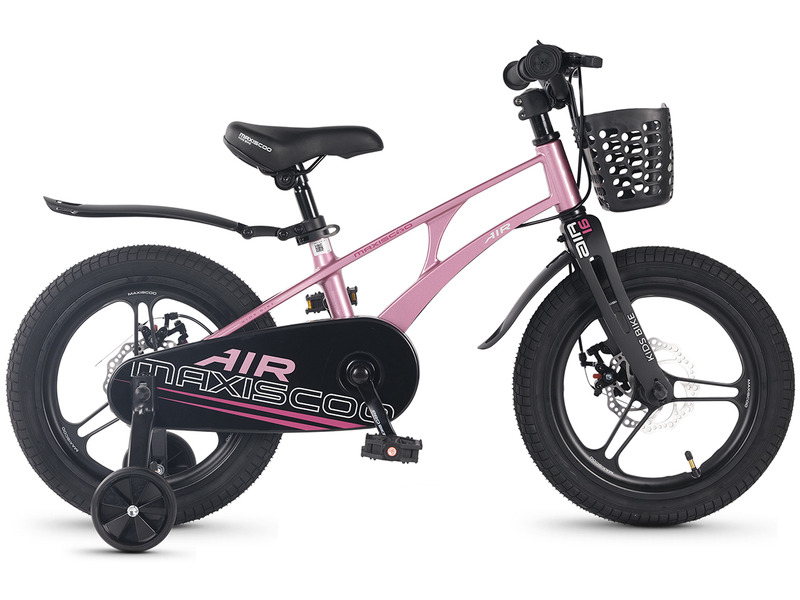 

Детский велосипед Maxiscoo Air Pro 16, год 2026, цвет Розовый, Air Pro 16, год 2026, цвет Розовый