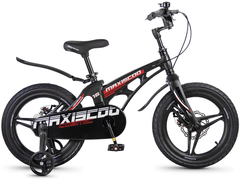 Фото Велосипед детский для мальчиков и девочек от 3 до 5 лет Maxiscoo Cosmic Deluxe 16 2026