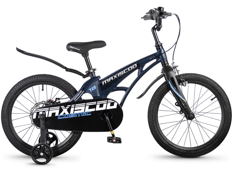 

Детский велосипед Maxiscoo Cosmic Стандарт 18, год 2026, цвет Синий, Cosmic Стандарт 18, год 2026, цвет Синий