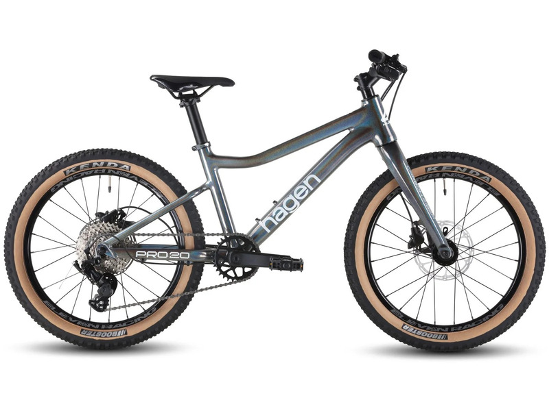 Фото Велосипед детский для мальчиков и девочек от 5 до 9 лет Hagen Teen Pro 20 Carbon Fork 2026