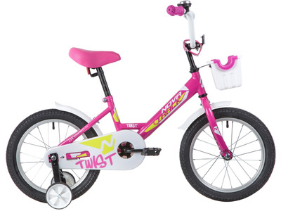 Велосипед Novatrack Twist 16 girl (2022)
