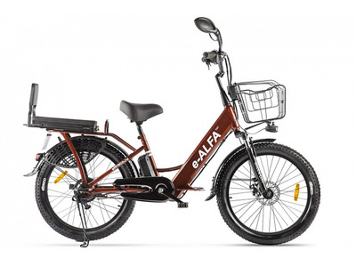 Велосипед Eltreco Green City e-Alfa Fat (2024)