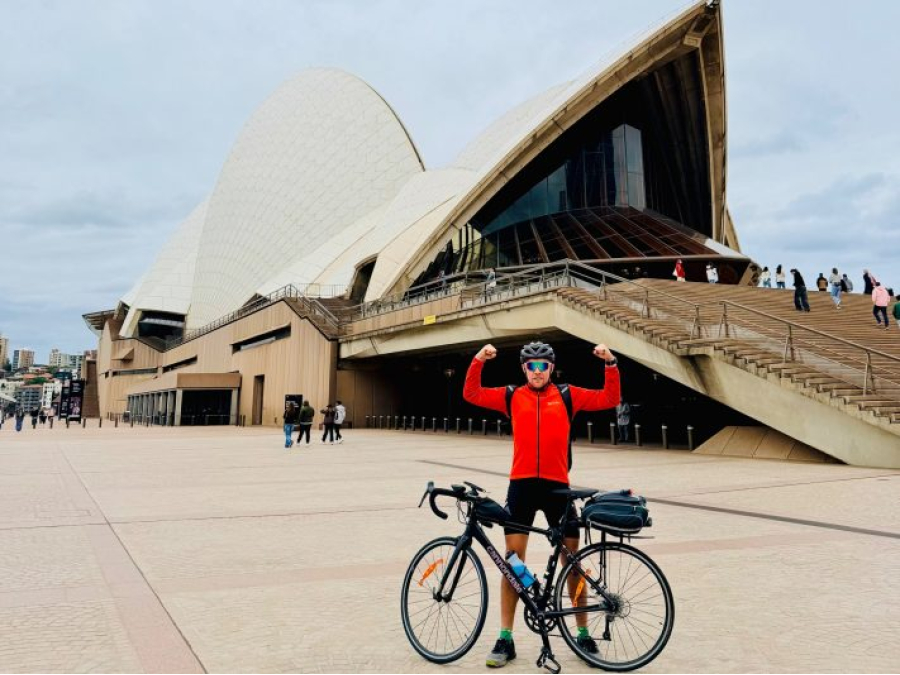 Велопутешествие курянина через Австралию Велопутешествие курянина через Австралию